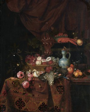 Still Life by Nicolaes Van Gelder Oil Painting