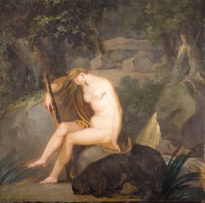 Nature Untamed by Nicolai Abraham Abildgaard Oil Painting