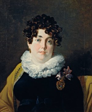 Portrait of the Marquise of Belas by Nicolas-Antoine Taunay Oil Painting