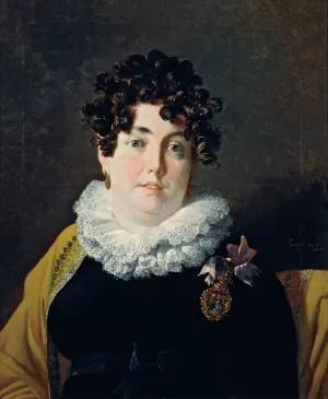 Portrait of the Marquise of Belas by Nicolas-Antoine Taunay Oil Painting