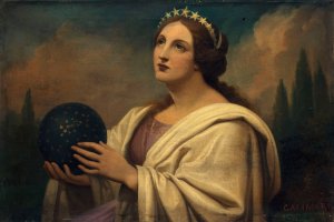 Allegorie de la Science ou de L'Astronomie by Nicolas Auguste Galimard Oil Painting