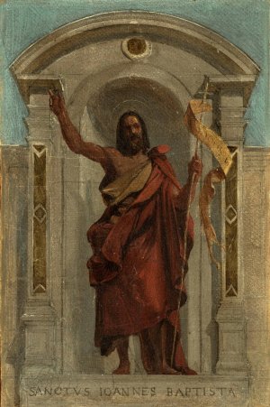 Saint Jean-Baptiste by Nicolas Auguste Hesse Oil Painting