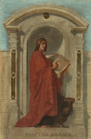 Saint Jean by Nicolas Auguste Hesse Oil Painting