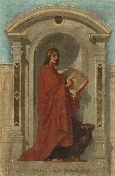 Main Product Photo of Saint Jean  Painting by Nicolas Auguste Hesse