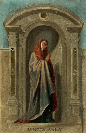 Sainte Anne by Nicolas Auguste Hesse Oil Painting