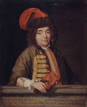 Portrait d'Emmanuel de Coulanges by Nicolas Colombel Oil Painting
