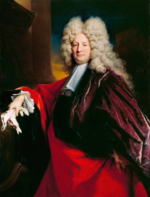 An Alderman of Paris by Nicolas De Largilliere Oil Painting