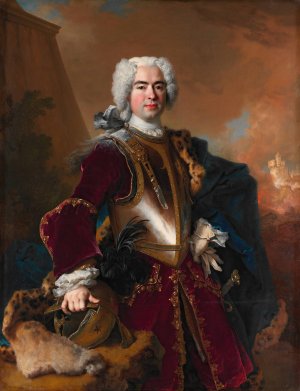 Andre Francois Alloys de Theys d'Herculais by Nicolas De Largilliere Oil Painting