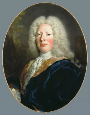 Frederick Augustus, Count Rutowski by Nicolas De Largilliere Oil Painting