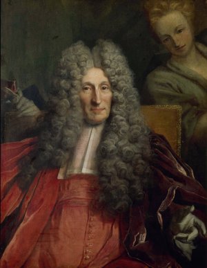 Portrait de Charles Boucher d'Orsay, prevot des marchands de 1700 a 1708 by Nicolas De Largilliere Oil Painting