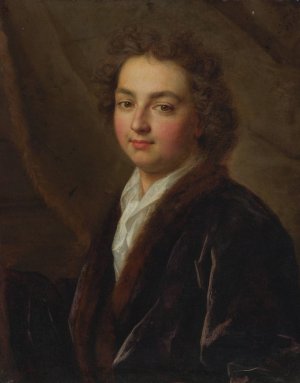 Portrait of a man by Nicolas De Largilliere Oil Painting