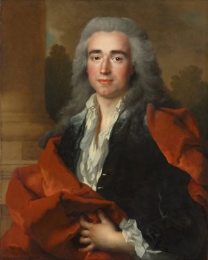Portrait of Anne Louis Goislard de Montsabert, Comte de Richbourg-le-Toureil by Nicolas De Largilliere Oil Painting