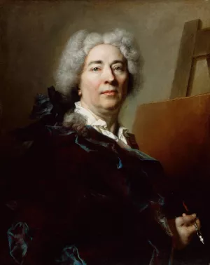 Self-Portrait Oil painting by Nicolas De Largilliere