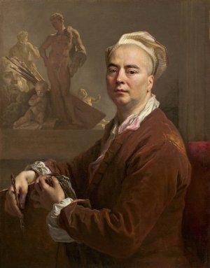 Self-Portrait by Nicolas De Largilliere Oil Painting