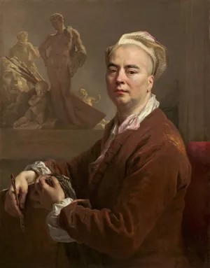 Self-Portrait by Nicolas De Largilliere Oil Painting
