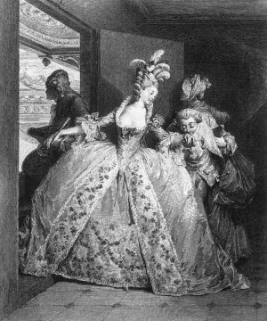 Les Adieux by Nicolas De Launay Oil Painting