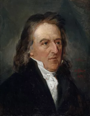 Portrait presume de Francois de Boissy d'Anglas by Nicolas Louis Francois Gosse Oil Painting