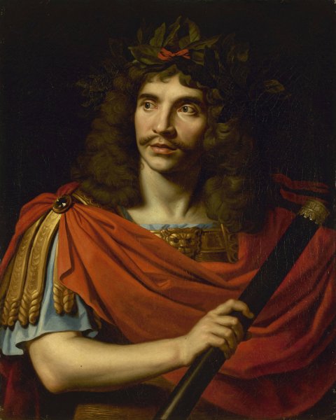 Main Product Photo of Moliere  Painting by Nicolas Mignard