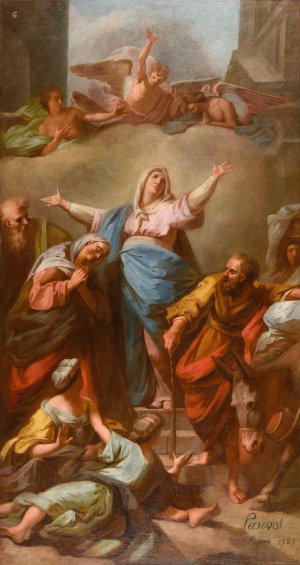 Le Magnificat by Nicolas Perseval Oil Painting
