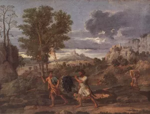 Autumn by Nicolas Poussin - Oil Painting Reproduction