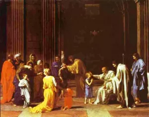 The Confirmation by Nicolas Poussin Oil Painting
