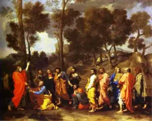 The Ordination by Nicolas Poussin - Oil Painting Reproduction