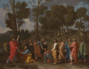The Sacrament Of Ordination by Nicolas Poussin Oil Painting