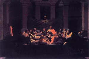 The Seven Sacraments: Eucharist by Nicolas Poussin Oil Painting