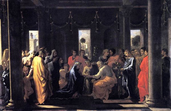 Main Product Photo of The Seven Sacraments: Marriage Painting by Nicolas Poussin