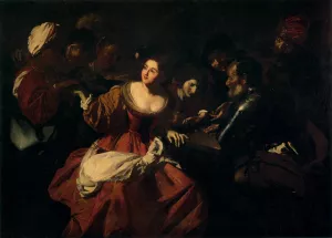 Guessing Game Oil painting by Nicolas Regnier