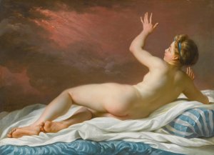 Danae by Nicolas-Rene Jollain Oil Painting