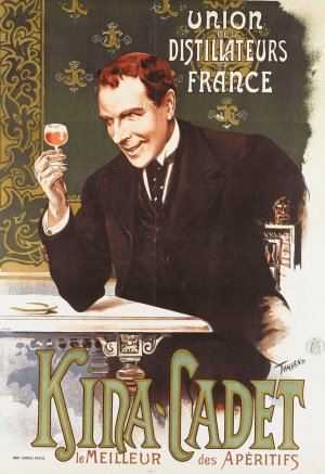 Union Des Distillateurs De France Kina-Cadet by Nicolas Tamagno Oil Painting