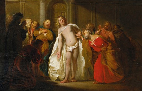 Main Product Photo of Doubting Thomas Painting by Nicolaus Knupfer