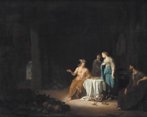 Paulus the Apostle defending himself at the Trial in Caesarea by Nicolaus Knupfer Oil Painting