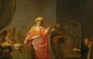 The Parable Of The Wise Steward by Nicolaus Knupfer Oil Painting