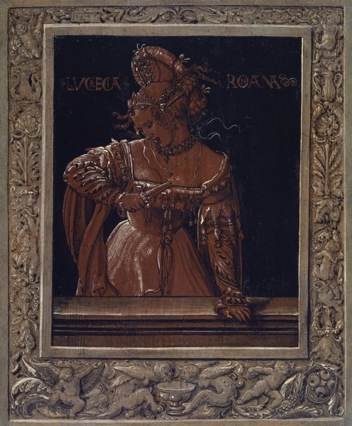 Main Product Photo of Lucretia  Painting by Niklaus Manuel