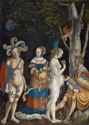 The Judgement of Paris by Niklaus Manuel Oil Painting