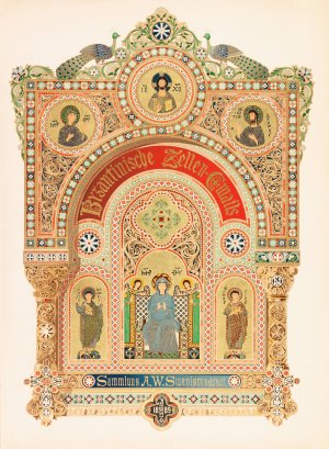 Geschichte und Denkmaler des Byzantinischen Emails by Nikodim P. Kondakow Oil Painting