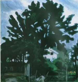 Night painting by Nikolai Astrup