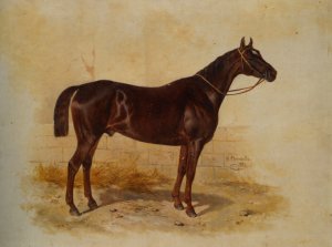 Champion by Nikolai Egorovich Sverchkov Oil Painting