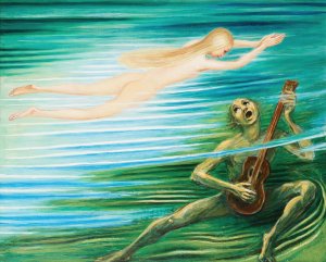 Nacken by Nils Dardel Oil Painting