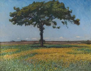 Young Oak Oil painting by Nils Kreuger
