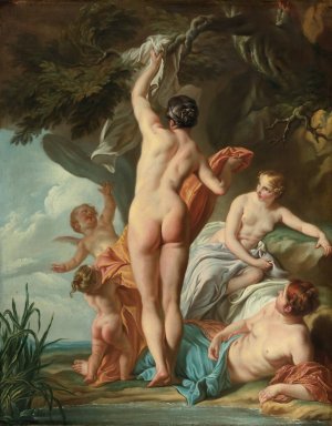 Venus And Her Companions by Noel Nicolas Coypel Oil Painting