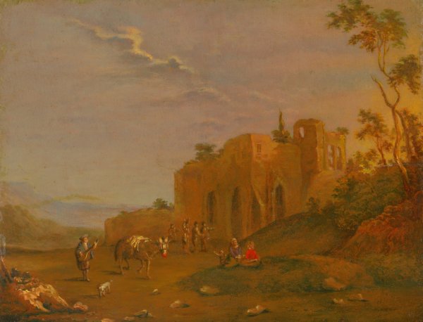 Main Product Photo of Morning  Painting by Norbert Joseph Carl Grund