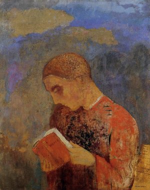 Alsace Oil painting by Odilon Redon