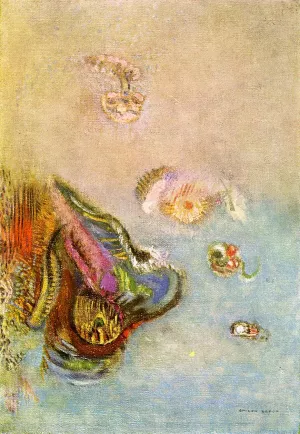 Animals of the Sea by Odilon Redon Oil Painting