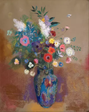 Bouquet of Flowers by Odilon Redon Oil Painting