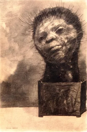 Cactus Man Oil painting by Odilon Redon