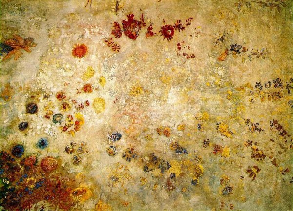 Main Product Photo of Decorative Panel Painting by Odilon Redon
