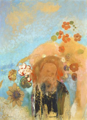 Evocation of Roussel by Odilon Redon Oil Painting